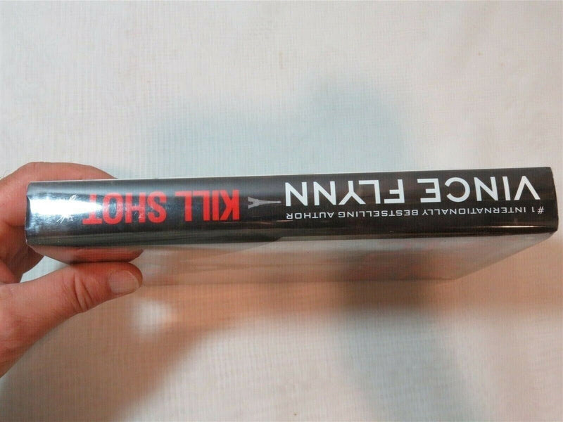 Kill Shot by Vince Flynn (2012, Hardcover) 1st Edition Autographed Collector! product image for Just Stuff I Sell, clear front view, neutral background, original listing photo, optimized descriptive alt text, centered composition variant 8