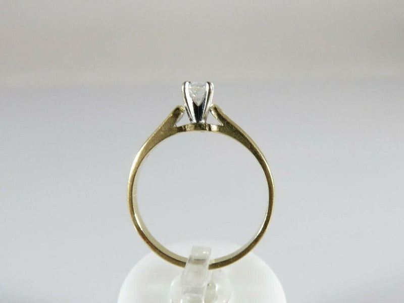 14K Diamond Engagement Ring .25 CTW Engagement Ring Size 7.25