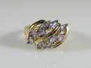 Marquise Tanzanite & 14K Yellow Gold Ring CID 4.2 Grams Size 7 product image for Just Stuff I Sell, clear front view, neutral background, original listing photo, optimized descriptive alt text, centered composition variant 6