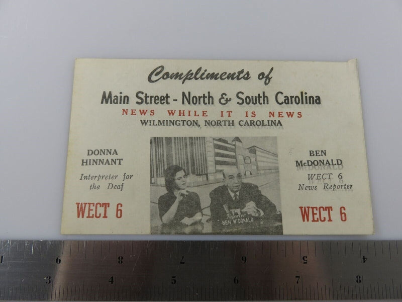 WECT 6 News Wilmington NC Donna Hinnant Ben McDonald News While it is News product image for Just Stuff I Sell, clear front view, neutral background, original listing photo, optimized descriptive alt text, centered composition variant 3