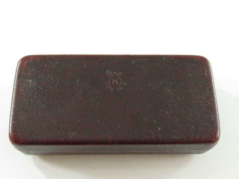 Rare Art Deco Ibex Watch Company Leatherette Watch Box with Receipt & Warranty C