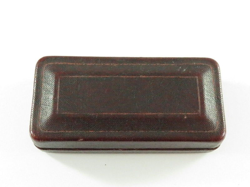 Rare Art Deco Ibex Watch Company Leatherette Watch Box with Receipt & Warranty C