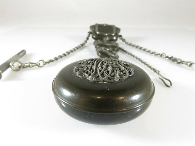 Rare Charles Oudin Palais Royal 52 Stem Wind Patented Half Hunter Pocket Watch product image for Just Stuff I Sell, clear front view, neutral background, original listing photo, optimized descriptive alt text, centered composition variant 10