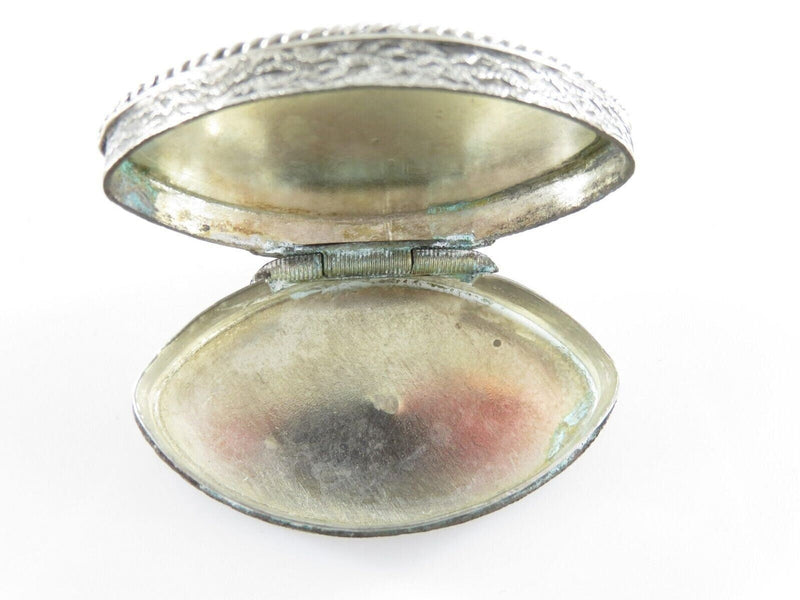 Antique Silver Niello Enamel Small Snuff or Stash Box Floral Décor product image for Just Stuff I Sell, clear front view, neutral background, original listing photo, optimized descriptive alt text, centered composition variant 9