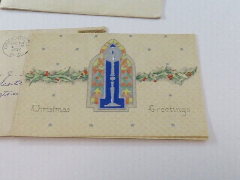 A Collection of c1940 Greeting Cards Christmas, New Baby, Easter, Thinking of Yo product image for Just Stuff I Sell, clear front view, neutral background, original listing photo, optimized descriptive alt text, centered composition variant 9