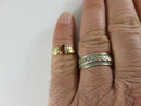 Lovely 14K Yellow Gold and Nice Emerald Cut Citrine Ring w/ Wing Style Band Sz 7 product image for Just Stuff I Sell, clear front view, neutral background, original listing photo, optimized descriptive alt text, centered composition variant 11