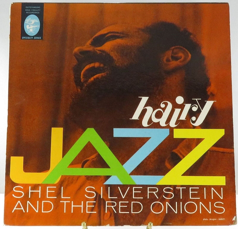 Shel Silverstein and the Red Onions Hairy Jazz VG+ 1959 Mono Elektra EKL-176 Vinyl Album product image for Just Stuff I Sell, clear front view, neutral background, original listing photo, optimized descriptive alt text, centered composition