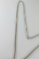 Vintage Beaded Cross 3" x 2" with 24" Box Chain House of Bangles Sterling product image for Just Stuff I Sell, clear front view, neutral background, original listing photo, optimized descriptive alt text, centered composition variant 4