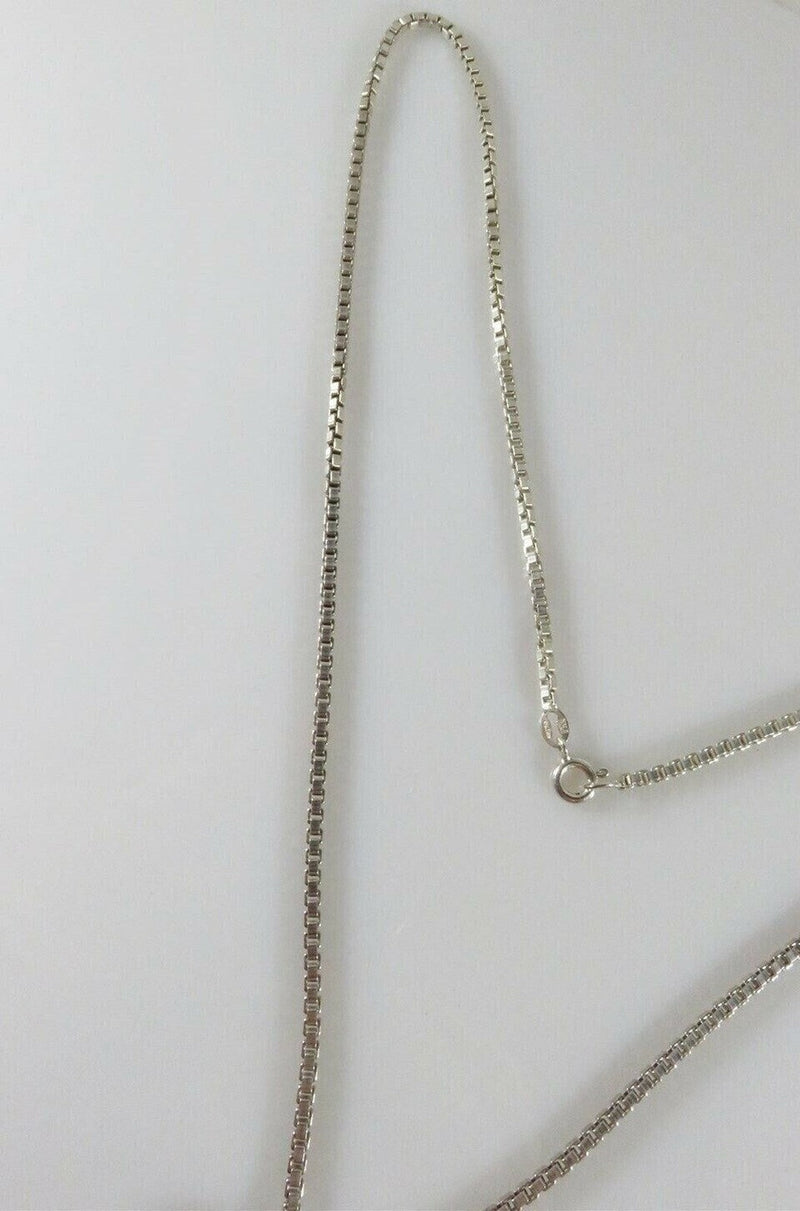 Vintage Beaded Cross 3" x 2" with 24" Box Chain House of Bangles Sterling product image for Just Stuff I Sell, clear front view, neutral background, original listing photo, optimized descriptive alt text, centered composition variant 4