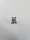 Letter R Ring Insert for Signet Monogram Rings Hardstone Ring Letter R 7.52mm product image for Just Stuff I Sell, clear front view, neutral background, original listing photo, optimized descriptive alt text, centered composition