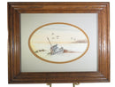 Sunken Boat Waterfowl Watercolor by Thomas C Green (Shane) Portsmouth VA product image for Just Stuff I Sell, clear front view, neutral background, original listing photo, optimized descriptive alt text, centered composition
