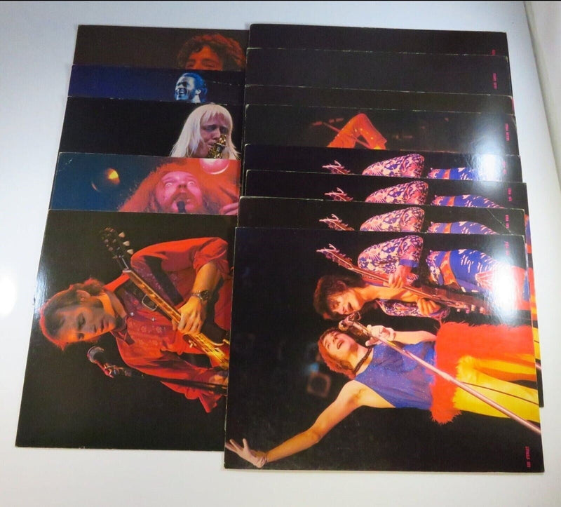 1973 Assortment of Rising Signs Ltd Numbered 11 x 8.5 Rock Poster Cards product image for Just Stuff I Sell, clear front view, neutral background, original listing photo, optimized descriptive alt text, centered composition variant 2