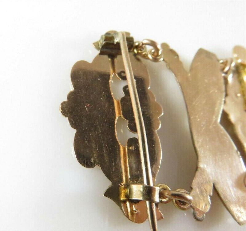 Victorian 10K Rose & Yellow Gold Aurania - B-C 1890 Indian Clubs Award Medal product image for Just Stuff I Sell, clear front view, neutral background, original listing photo, optimized descriptive alt text, centered composition variant 7