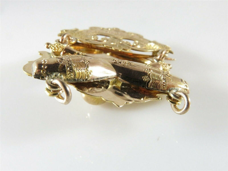 Victorian 10K Rose & Yellow Gold Aurania - B-C 1890 Indian Clubs Award Medal product image for Just Stuff I Sell, clear front view, neutral background, original listing photo, optimized descriptive alt text, centered composition variant 5