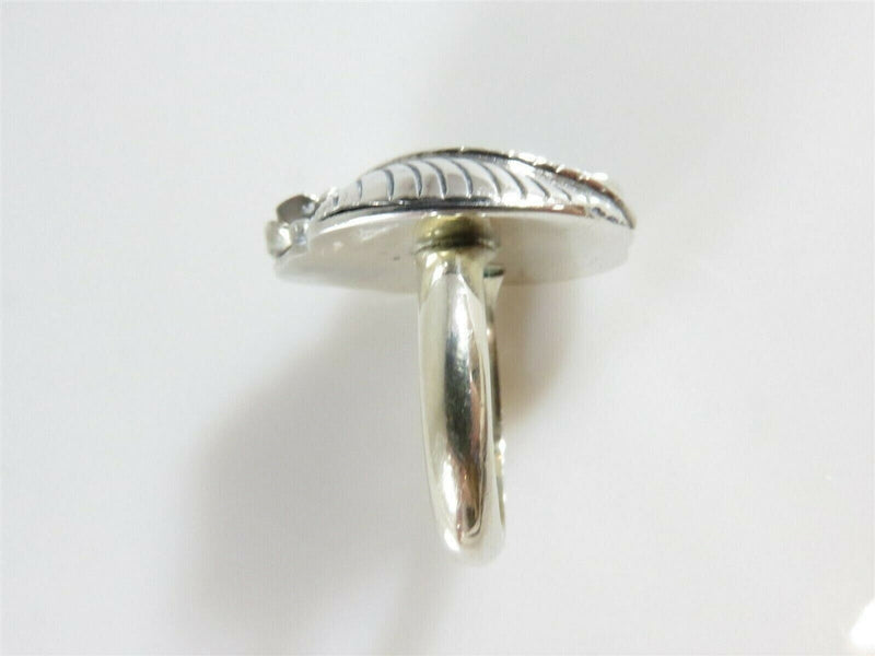 Lovely Opal Doublet Sterling Silver Native American Style Statement Ring Sz 7.25 product image for Just Stuff I Sell, clear front view, neutral background, original listing photo, optimized descriptive alt text, centered composition variant 7