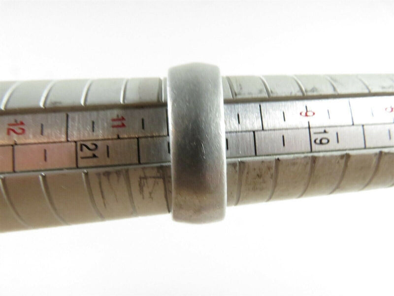 Rare Victorian Era Aluminum Men's Letter H Signet Ring Inlaid Chamfered Size 10. product image for Just Stuff I Sell, clear front view, neutral background, original listing photo, optimized descriptive alt text, centered composition variant 6