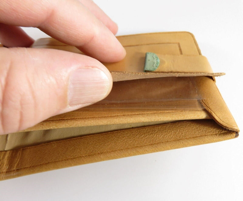 Double Horse Tooled Saddle Lambskin Tool O Matic Wallet Original Hess Brothers G product image for Just Stuff I Sell, clear front view, neutral background, original listing photo, optimized descriptive alt text, centered composition variant 8