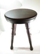 Antique Wood Foot Rest Antique Solid Wood Stool Rest Circa 1880's 14" High product image for Just Stuff I Sell, clear front view, neutral background, original listing photo, optimized descriptive alt text, centered composition variant 2