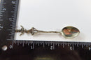 Dancing Woman Design 833 Silver Brazilian Demitasse Coffee Baby Diminutive Spoon