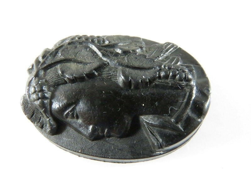 Antique Victorian Mourning Cameo Choker with Wood Frame product image for Just Stuff I Sell, clear front view, neutral background, original listing photo, optimized descriptive alt text, centered composition variant 9