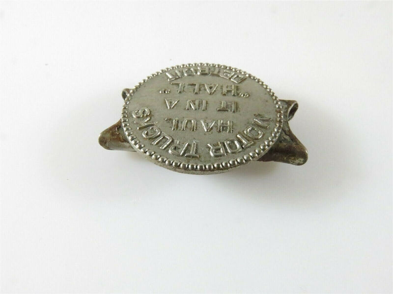 c1910 Hall Motor Trucks Detroit Haul it in a "Hall" Bolo for Bolo Tie? product image for Just Stuff I Sell, clear front view, neutral background, original listing photo, optimized descriptive alt text, centered composition variant 4