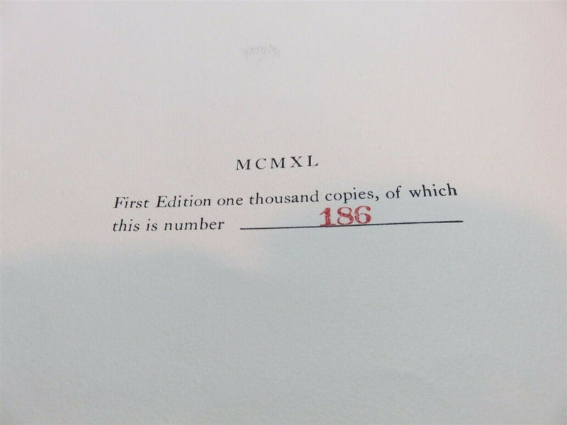 Rare First Edition Our American Heritage A.M. Jens 186 of 1000 Circa 1940 product image for Just Stuff I Sell, clear front view, neutral background, original listing photo, optimized descriptive alt text, centered composition variant 4