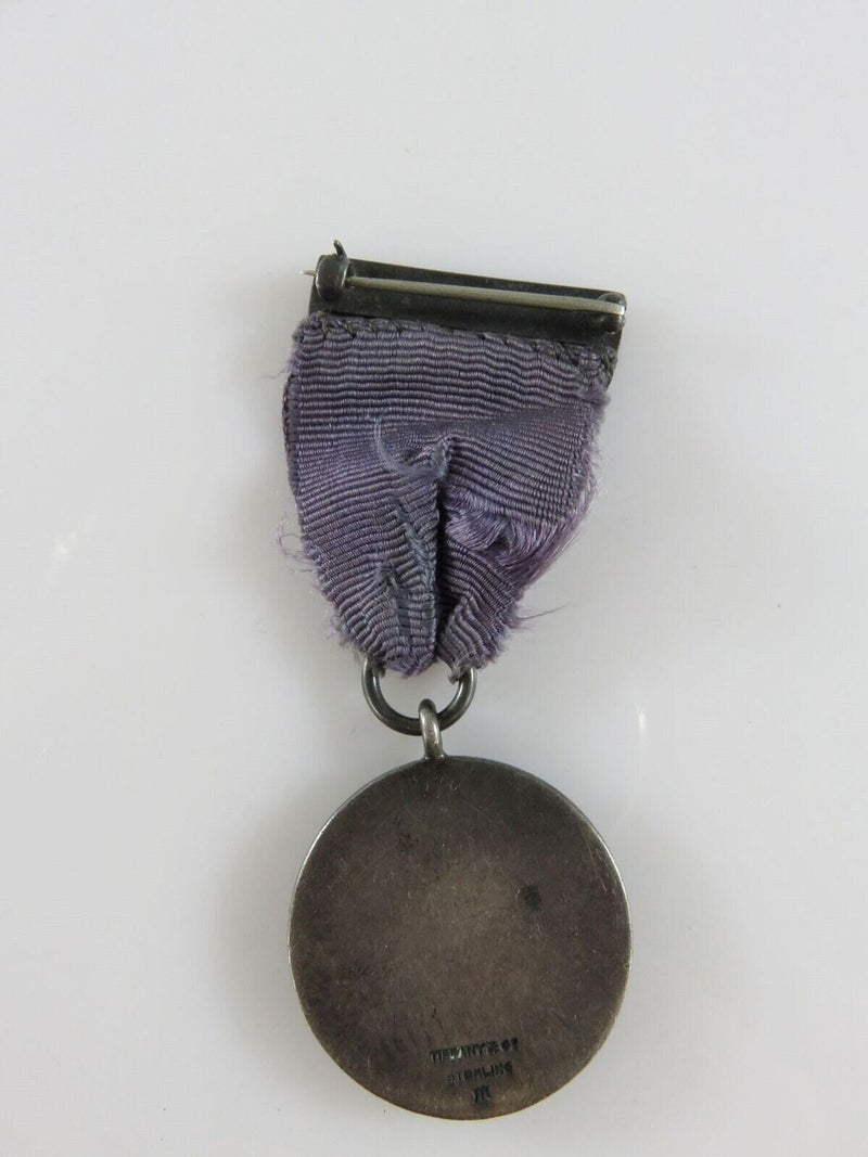 Tiffany & Co Sterling Metropolitan Life Insurance Faithful Service Medals product image for Just Stuff I Sell, clear front view, neutral background, original listing photo, optimized descriptive alt text, centered composition variant 4