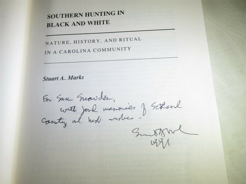 Southern Hunting in Black and White : Nature, History, and Ritual in a Carolina product image for Just Stuff I Sell, clear front view, neutral background, original listing photo, optimized descriptive alt text, centered composition variant 10