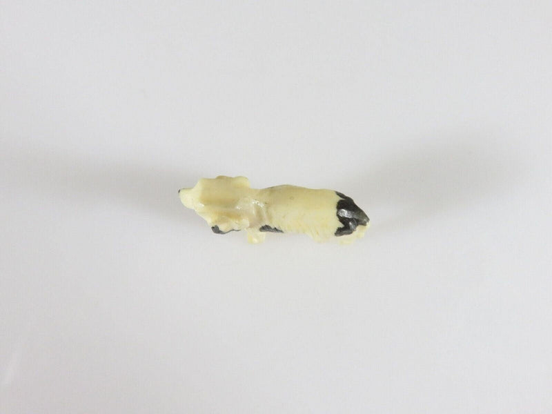 Old Figurine of an English Foxhound Dog Handmade Okimono 1" x 3/4" product image for Just Stuff I Sell, clear front view, neutral background, original listing photo, optimized descriptive alt text, centered composition variant 9