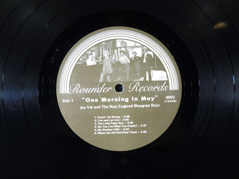 One Morning In May Joe Val The New England Bluegrass Boys Rounder 0003 product image for Just Stuff I Sell, clear front view, neutral background, original listing photo, optimized descriptive alt text, centered composition variant 2