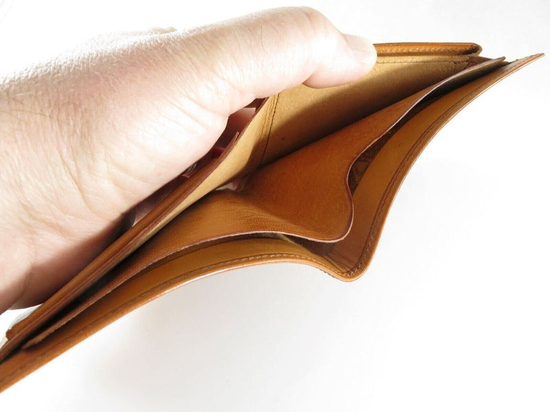 Genuine Vintage Tooled Leather Wallet Billfold Souvenir In Original Gift Box product image for Just Stuff I Sell, clear front view, neutral background, original listing photo, optimized descriptive alt text, centered composition variant 8