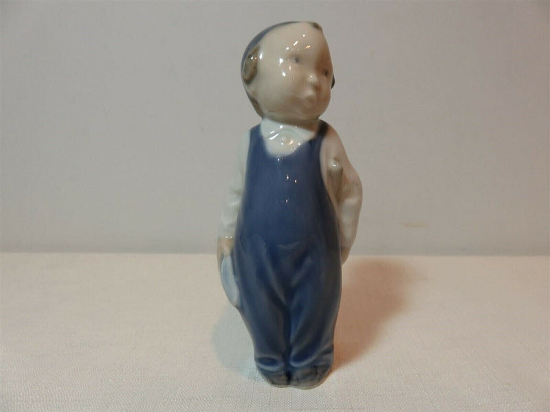 Royal Copenhagen Little Boy with Broom Figurine