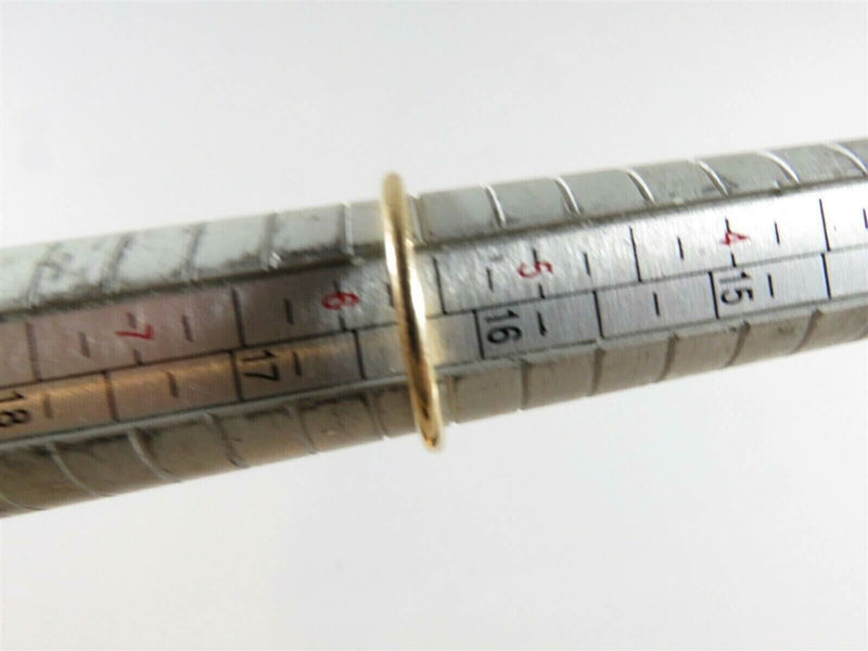 Georgian 14K Gold Garnet & Pearl Cluster Ring Antique Size 5.5