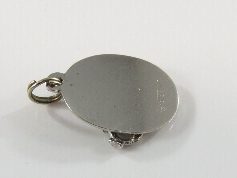 Vintage Sterling Silver Bermuda Moped Travel Charm Makers Mark A Inside a Diamon product image for Just Stuff I Sell, clear front view, neutral background, original listing photo, optimized descriptive alt text, centered composition variant 2