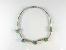 Old Turquoise Melon Bead & Pearl Bead Necklace Fred Harvey Style Navajo Necklace product image for Just Stuff I Sell, clear front view, neutral background, original listing photo, optimized descriptive alt text, centered composition