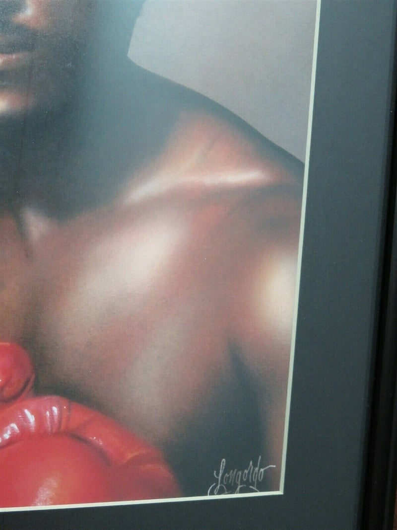 Bar Decor Sports Bar Art Joe Frasier Litho Art Signed Gary Longordo product image for Just Stuff I Sell, clear front view, neutral background, original listing photo, optimized descriptive alt text, centered composition variant 6