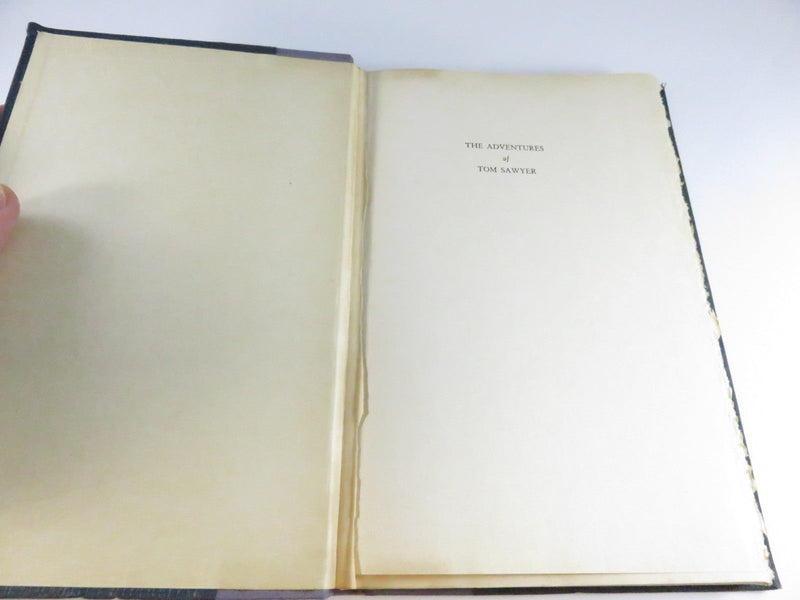 The Adventures of Tom Sawyer Mark Twain Illustrated Richard Rogers Three Sirens Press 1933 product image for Just Stuff I Sell, clear front view, neutral background, original listing photo, optimized descriptive alt text, centered composition variant 7