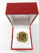 14K Gold Coin Ring OOAK Prussia Friedrich III 1888 O 10 Mark Gold Coin Ring