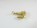 14K Gold Chinese Style Sail Boat Pendant Charm product image for Just Stuff I Sell, clear front view, neutral background, original listing photo, optimized descriptive alt text, centered composition variant 3