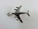3D Sterling Silver 707 Passenger Jet Airliner CCC Sterling product image for Just Stuff I Sell, clear front view, neutral background, original listing photo, optimized descriptive alt text, centered composition variant 4