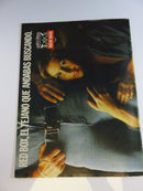 Extra Vibraciones Magazine 1974 Rock 76 Rolling Stones Poster Missing Pages product image for Just Stuff I Sell, clear front view, neutral background, original listing photo, optimized descriptive alt text, centered composition variant 2