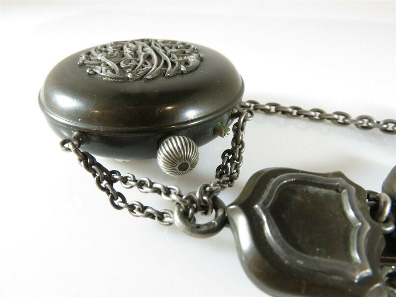 Rare Charles Oudin Palais Royal 52 Stem Wind Patented Half Hunter Pocket Watch product image for Just Stuff I Sell, clear front view, neutral background, original listing photo, optimized descriptive alt text, centered composition variant 11