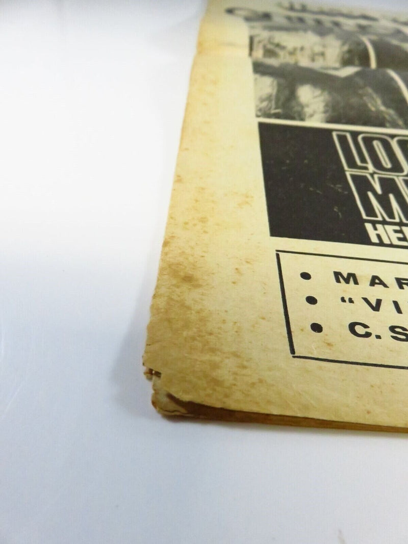 Disco Expres Newspaper Sept 7, 1973 Greenslade Loggins & Messina, Yes product image for Just Stuff I Sell, clear front view, neutral background, original listing photo, optimized descriptive alt text, centered composition variant 3