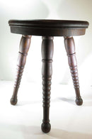 Antique Wood Foot Rest Antique Solid Wood Stool Rest Circa 1880's 14" High product image for Just Stuff I Sell, clear front view, neutral background, original listing photo, optimized descriptive alt text, centered composition variant 3