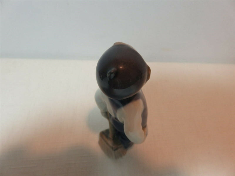 Royal Copenhagen Little Boy with Broom Figurine
