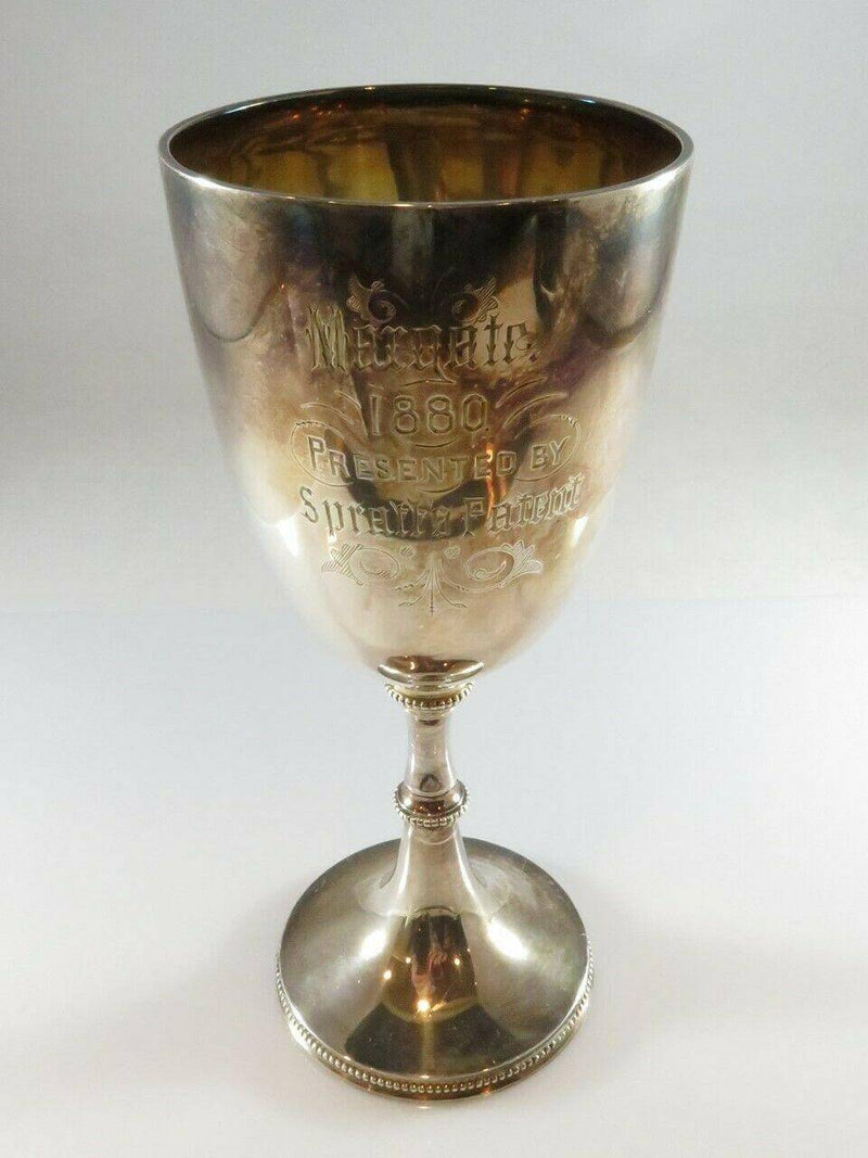 1880 Margate Presented by Spratt's Patent Sterling Dog Show Presentation Cup