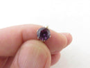 10K White Gold 1.25 Carat Lab Created Color Change Sapphire Ring sz 5.75