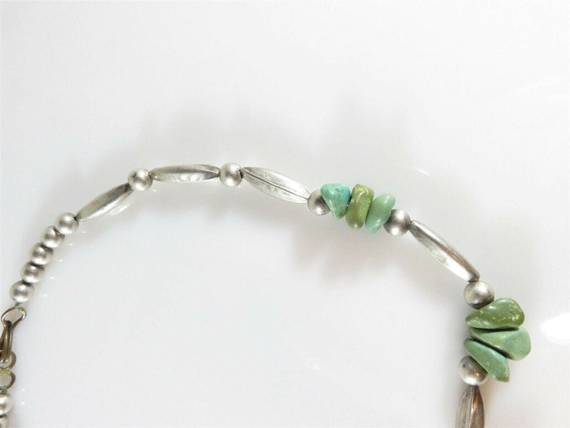 Old Turquoise Melon Bead & Pearl Bead Necklace Fred Harvey Style Navajo Necklace product image for Just Stuff I Sell, clear front view, neutral background, original listing photo, optimized descriptive alt text, centered composition variant 9