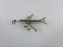 3D Sterling Silver 707 Passenger Jet Airliner CCC Sterling product image for Just Stuff I Sell, clear front view, neutral background, original listing photo, optimized descriptive alt text, centered composition variant 2