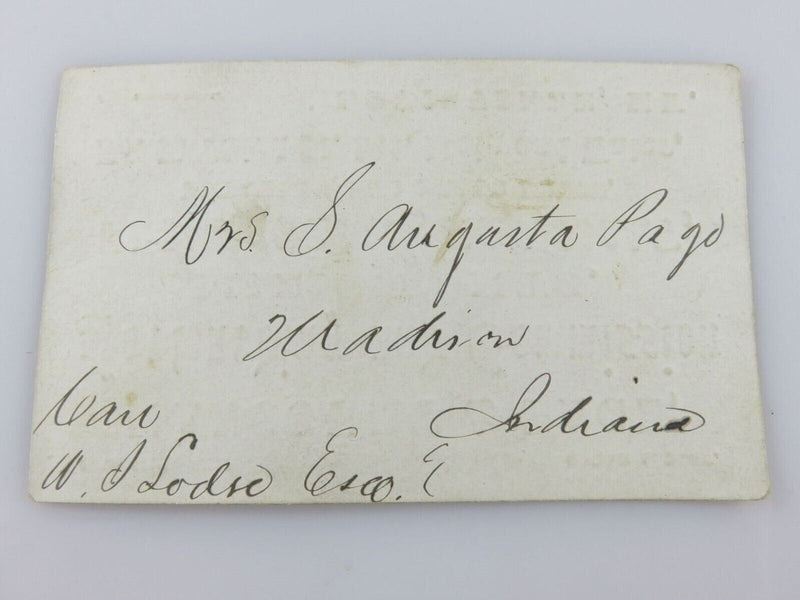 C1880 Mancourt & Page Forwarding and Commission Merchants Calling Card Louisvill product image for Just Stuff I Sell, clear front view, neutral background, original listing photo, optimized descriptive alt text, centered composition variant 3